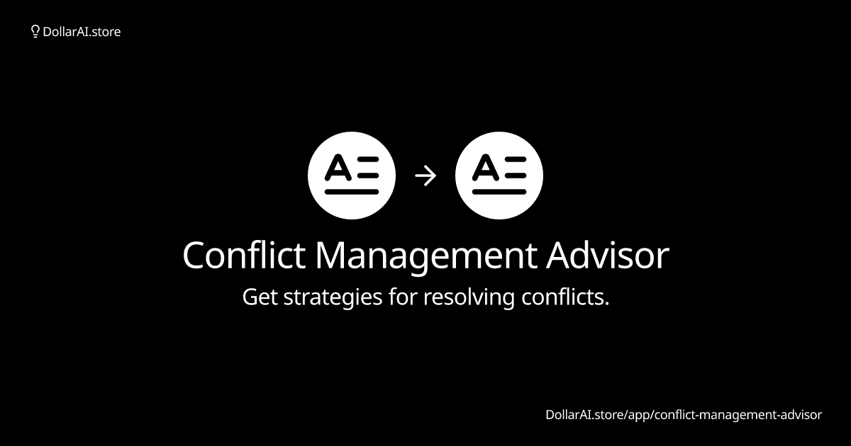 conflict-management-advisor