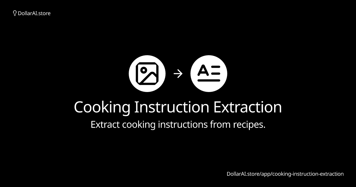 cooking-instruction-extraction