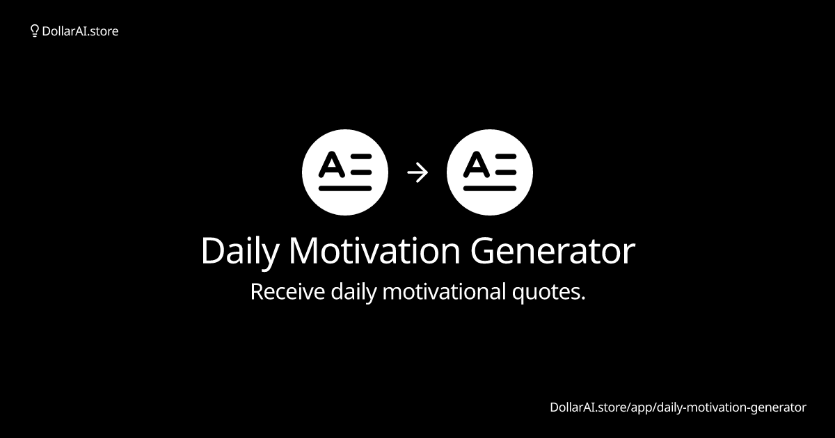 daily-motivation-generator