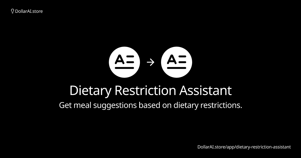 dietary-restriction-assistant