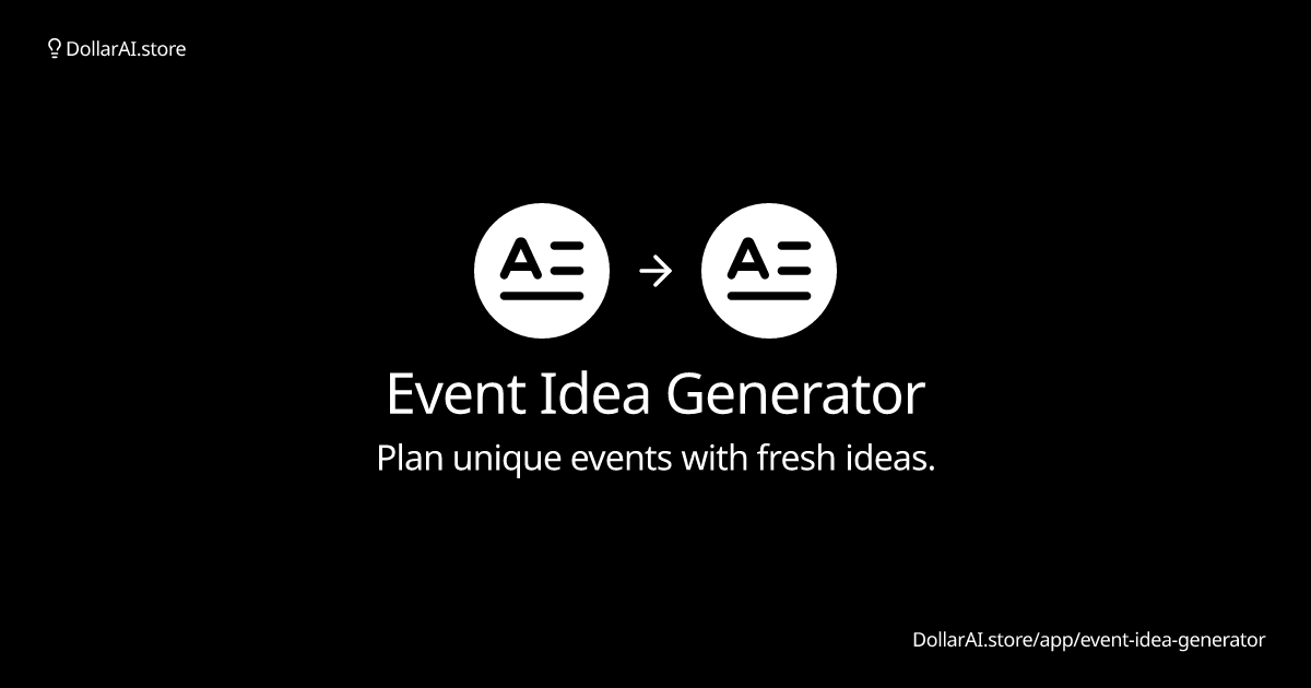 event-idea-generator