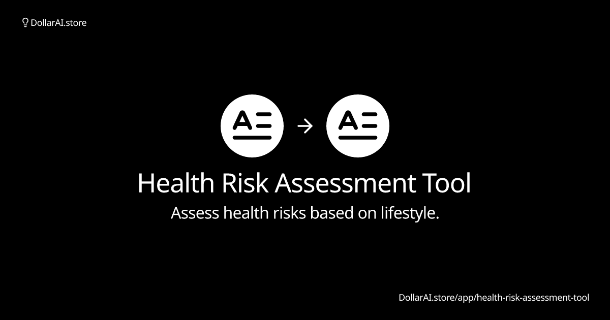 health-risk-assessment-tool