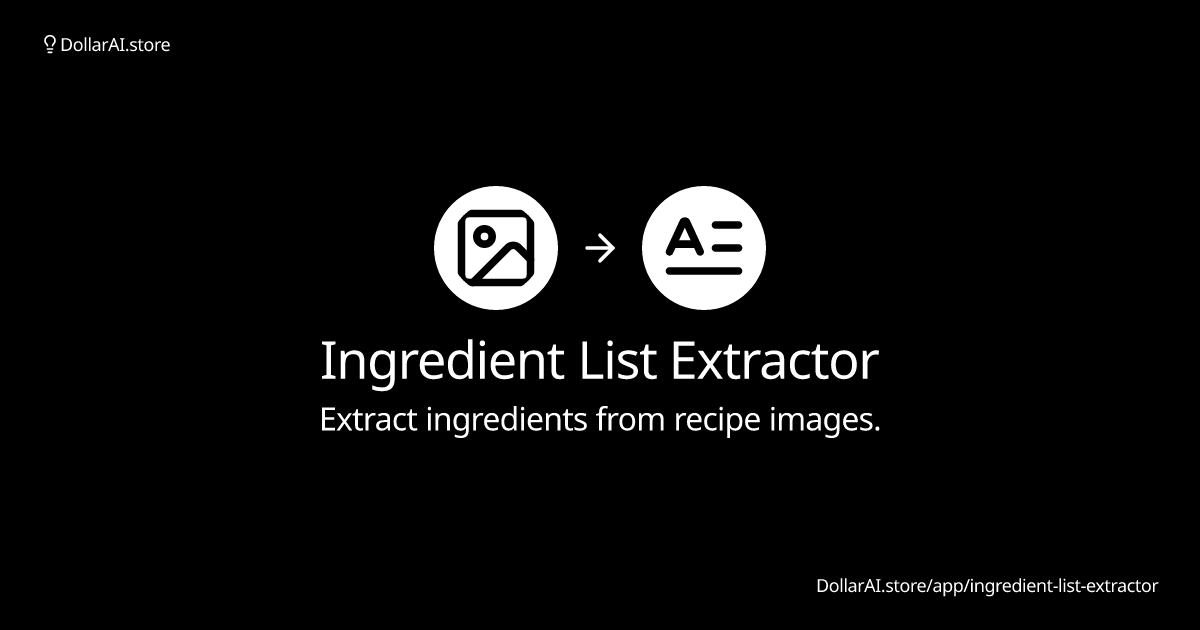 ingredient-list-extractor