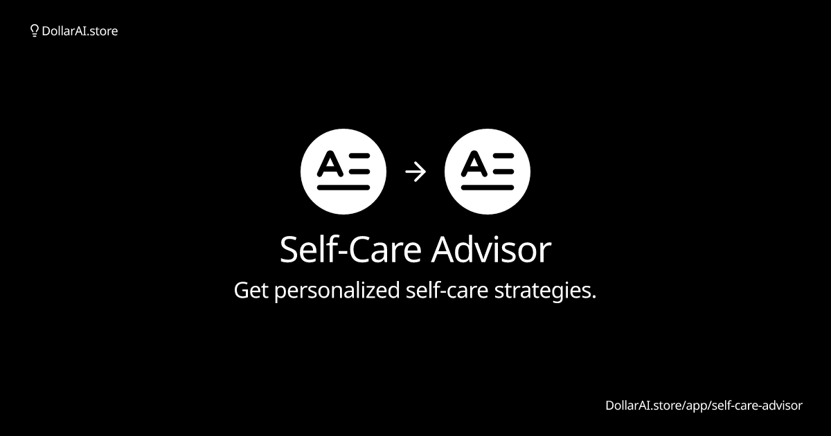 self-care-advisor