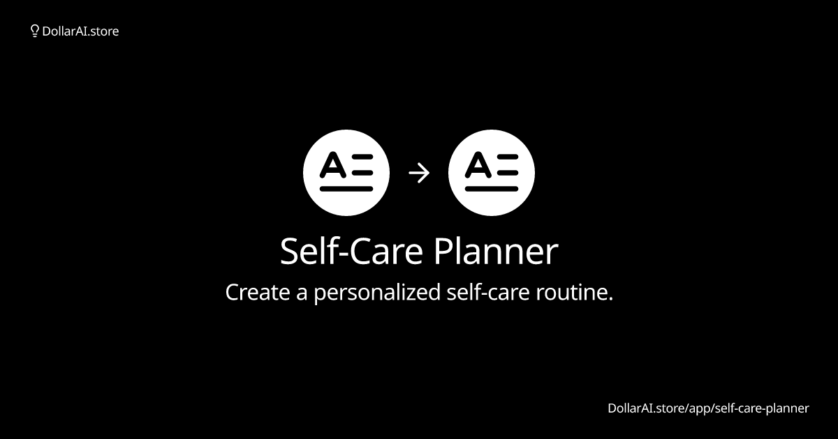 self-care-planner