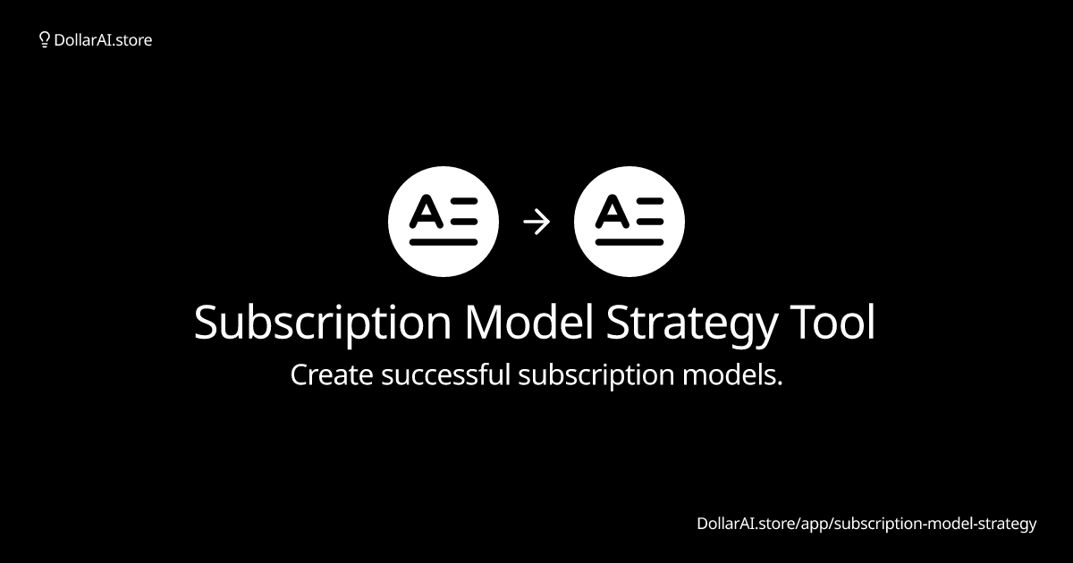 subscription-model-strategy