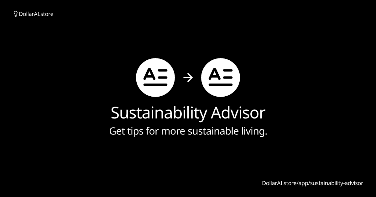 sustainability-advisor