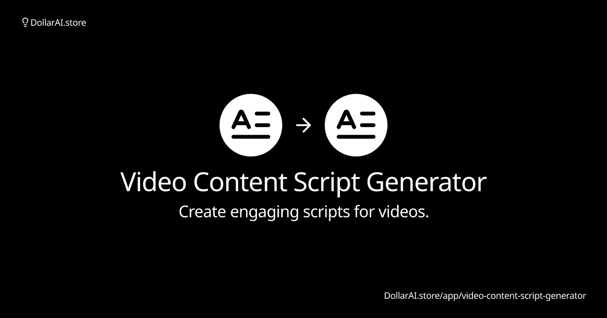 video-content-script-generator